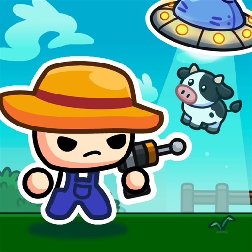 RANCH UFO - 無料でオンラインプレイ! | Poki (ポキ)