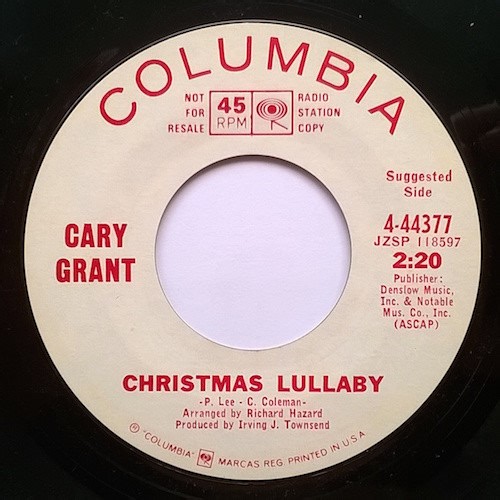 Cary Grant - Christmas Lullaby