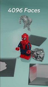 3D Cloth Simulation in Lego #Simulation #Animation #Lego #Clothanimation #asmr