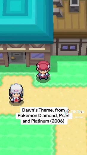Dawn's Theme, from Pokémon Diamond, Pearl and Platinum (2006) #pokemon | Pokémon
