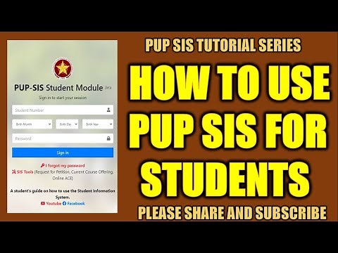 How To Use PUP SIS For Students (Ver2)|PUP Student Information System Tutorial | Iskolar Ng Bayan
