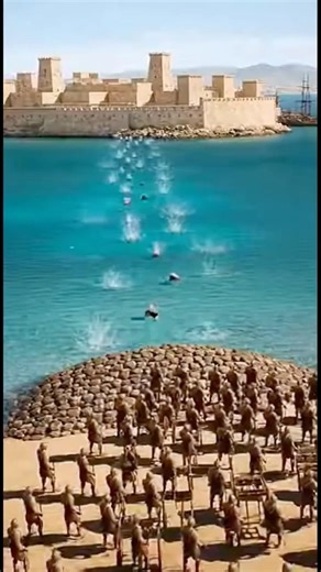 亞歷山大圍攻泰爾：古代海堤工程揭秘｜秒解密
