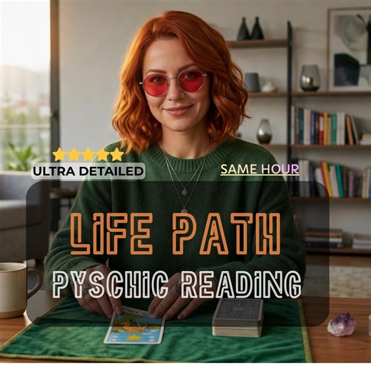 LIFE PATH in Depth Psychic Reading - Stress Relief Predictions and Problem Solving Reading - Etsy