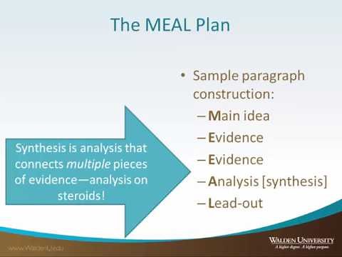 Synthesis in Paragraphs