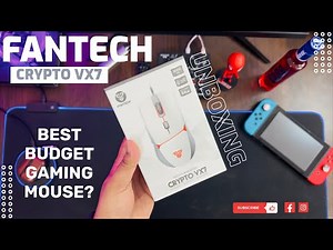 Fantech Crypto VX7 SPACE EDITION | Best Budget Gaming Mouse | Unboxing