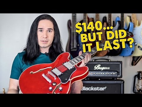 2 YEARS LATER... The Firefly $140 Guitar... Did it last?