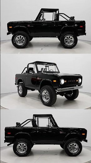 1972 Classic Ford Bronco in Shadow Black - The sights and sounds of owning a vintage Bronco!