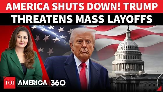 US Shutdown Triggers Massive Political War, Trump Mulls Mass Layoffs; Dems Call Move 'Dirty Trick'