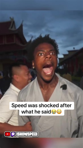 Speed was shocked after what he said😭😳 #ishowspeed | Ishowspeed