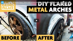 DIY Steel Fender Flares, Without An English Wheel Or Any Other Special Sheetmetal Tools - BangShift.com