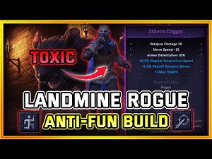 Landmine Rogue... The MOST TOXIC Build Got BUFFED in Dark and Darker! Complete Guide
