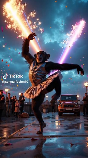 Chimpanzee Dance: Adorable Animal Ballet Performance