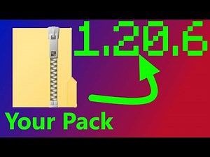 How To Make Minecraft Texture Packs Work For 1.20.6 (Tutorial)