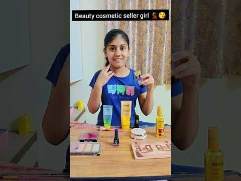 Beauty cosmetic seller girl 💃🏻😘 grisha #cosmetics#comedyvideo#trending #trend