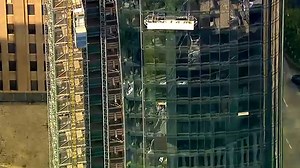WATCH: Dramatic video shows high-rise rescue after scaffold swings in TriBeCa