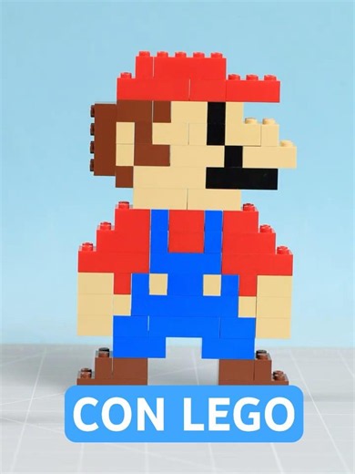 ¿Se puede hacer un MARIO BROS Retro con SOLO 68 LEGOs? 🎮🧱