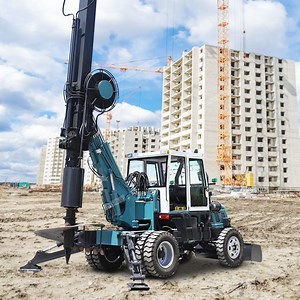[Hot Item] 1200mm Wheel Type Auger Drill Rig Bore Pile Bored Pile Drilling Rig