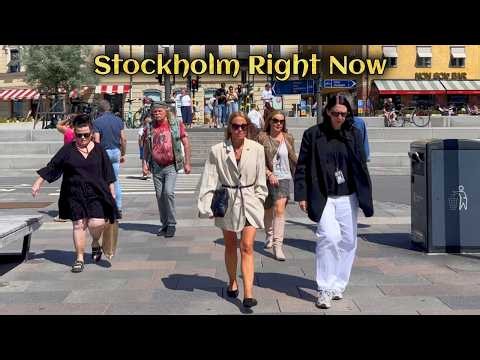Stockholm Today – July 14, 2026 | 4K Walk