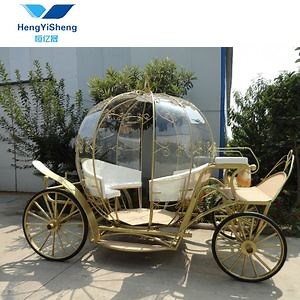 [Hot Item] European Style Victoria Pumpkin Cinderella Caleche Limousine Buckboard Carriage