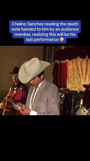 Chalino Sanchez Final Performance: Reading Death Note on Stage