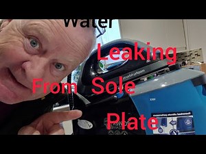 Morphy Richards steam power elite water coming from sole plate when you press the steam button