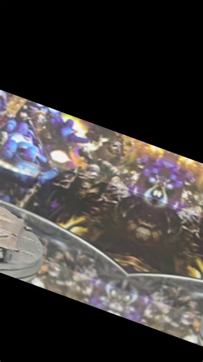 most of the dawn of war board game units painted. I accidentally painting the chaplain wrong oops..... #40k #warhammer40k #ultramarines