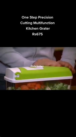 One Step Precision Cutting | Multifunction Kitchen Grater, Cutter, Peeler, Slicer, Chopper, Dicer, Zester | One Home Nicer Dicer Plus Call or WhatsApp on 57926567