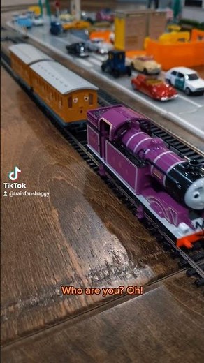 A scene from Sodor's Legend of the Lost Treasure with Bachmann Ryan! #modelrailway #thomasandfriends