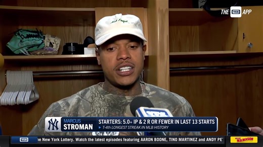"Just watching greatness, you know?" - Marcus Stroman on Aaron Judge's hot streak | YES Network
