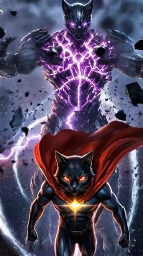 Cat Warrior vs Gravity Abyss Juggernaut | Cosmic Battle