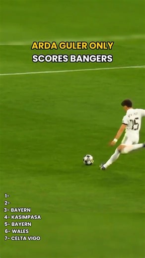 Top Arda Guler Goals are Bangers 🔥
