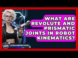 What Are Revolute And Prismatic Joints In Robot Kinematics? - Electrical Engineering Essentials