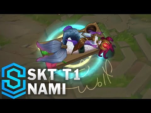 SKT T1 Nami Skin Spotlight - Pre-Release - League of Legends