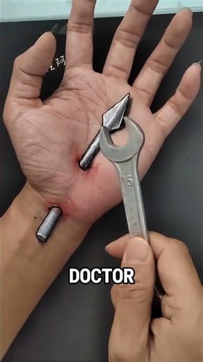 Dad's Prank Injury Scare