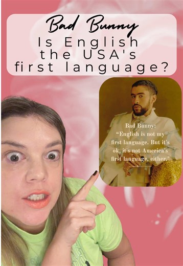 Is English the first language of the USA? From Bad Bunny's quote we travel back in time to check if English is the first language of the USA or not #badbunny #english #spanish #language #edutok