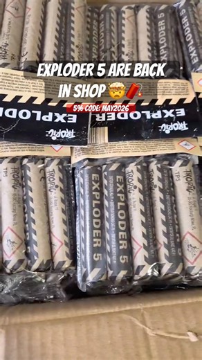 TP5 / Exploder 5 from Tropic are back on Ultrasstore! 😱 P1 Firecracker