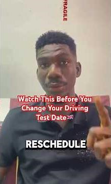 What You Must Know About Changing Your Driving Test Date In The Uk🇬🇧 #drivinginstructor