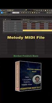 Melodies MIDI Files | Use In Any DAW no music theory needed