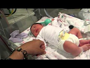 Newborn Doesn't Cry With His First Shots (Unedited)