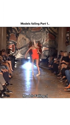The Fashion Community on Instagram: "Models falling on the runway. Brands need to start giving models heels that are comfortable! ---- Follow @ntcsdo, The Fashion Community ---- #models #naomicampbell #catwalk #runway #fashion #ntcsdo"