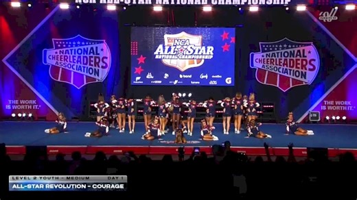 All-Star Revolution - Courage [2026 L2 Youth - Medium Day 1] 2026 NCA All-Star National Championship