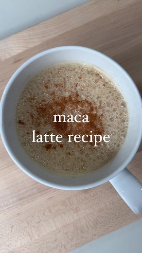 Easy Maca Latte Recipe with Navitas Organics Maca