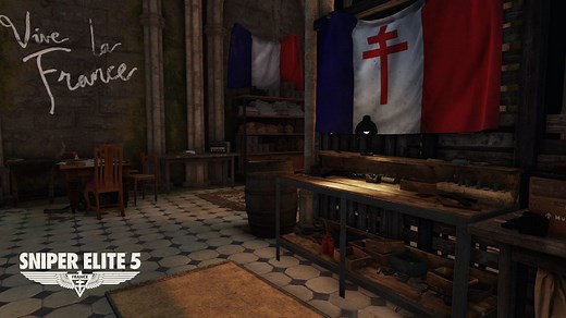 Sniper Elite 5 Spy Academy Workbench Locations