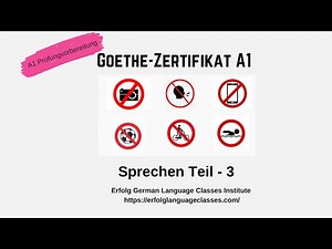 A1 Sprechen Teil - 3 || Goethe-Zertifikat A1|| Modelltest 10