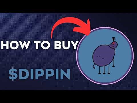 How To BUY $dippin - dark pippin TOKEN CRYPTO COIN IN 60 SECONDS