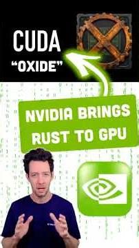 NVIDIA Just Dropped a Rust GPU Compiler #nvidia #rust #programming