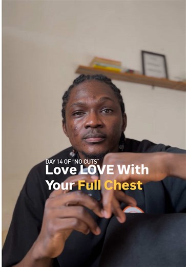 Day 14 of #nocuts…😌musings from a man deeply and proudly in love, encouraging you to love and celebrate love with your full chest because love is and forever will be beautiful…don’t let anyone tell you otherwise. And also, I had a lovely day with my woman yesterday.🥹 How did your own day go? 🎶 “Make you feel my love”: @AEO — Day 14 of #nocutswithsamson Video length: 2minutes 26 seconds. Filler words/stutters: 2 See you tomorrow. 🤞🏽✨