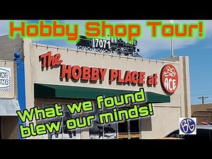 A Quick Tour of an Ace Hardware hobby shop!
