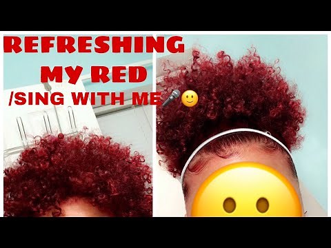 How to dye hair red | Adore Cajun spice Adore Crimson