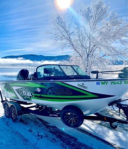 Given the exceptionally mild winter this year, it appears that most ramps will be ice-free and accessible for launching boats. With that being said, I have created a brief video that could potentially save a life by demonstrating the importance of draining your boat trailer for 30 to 45 seconds and slowly pulling up the ramp on colder mornings. As you can see in the video just pulling out full speed up the ramp creates a water stop that goes pretty far up the ramp and can freeze pretty quick. Fe
